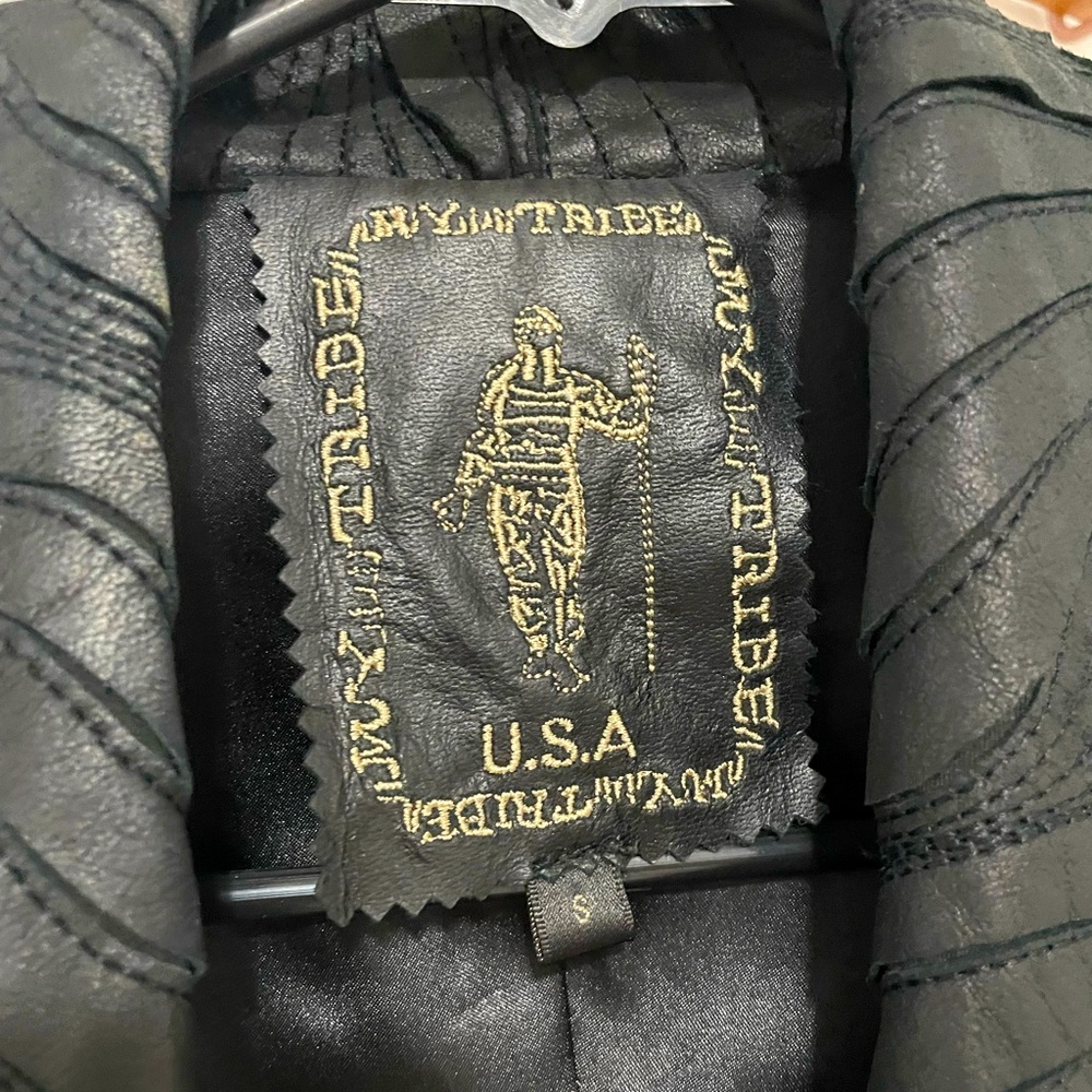 My Tribe leather jacket.